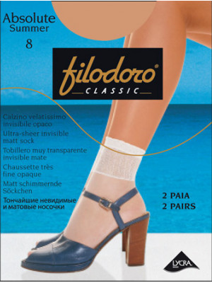 Носки FILODORO CLASSIC ABSOLUTE SUMMER 8 (упаковка 6 шт)