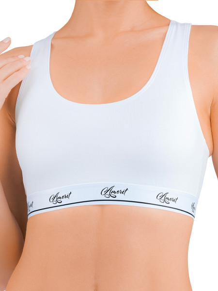 Топ женский AMORET GLAM Top1029 белый