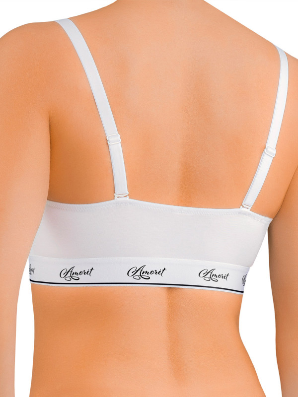 Топ женский AMORET GLAM Top1031 белого цвета