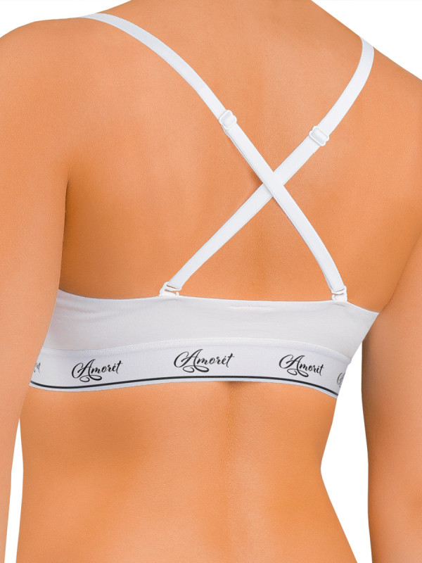 Топ женский AMORET GLAM Top1032 белого цвета