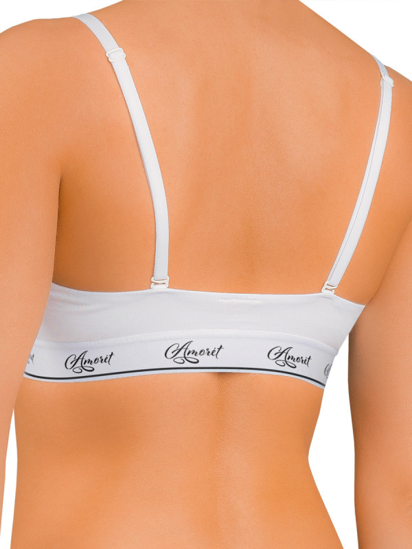 Топ женский AMORET GLAM Top1032 белого цвета