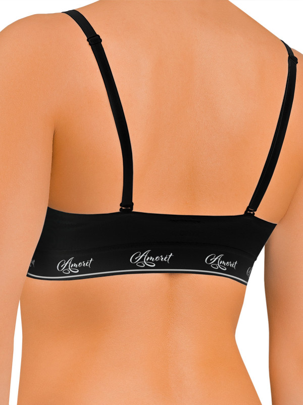 Топ женский AMORET GLAM Top1032 черного цвета