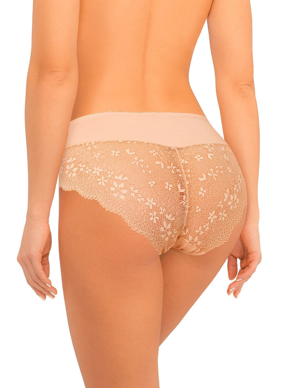 Трусы макси слип AMORET COTTON MS1042 бежевого цвета: комфорт и элегантность для идеального образа