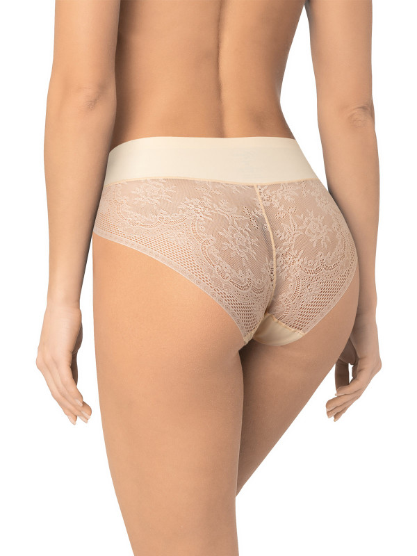 Трусы-макси слип AMORET INVISIBLE MS5023 бежевого цвета для тех, кто ценит комфорт и красоту.