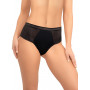 Трусы слипы AMORET MESH MS5040 черного цвета