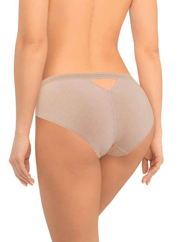 Трусы слипы AMORET MESH S5038 бежевого цвета: комфорт, стиль и изысканный вид в одном!