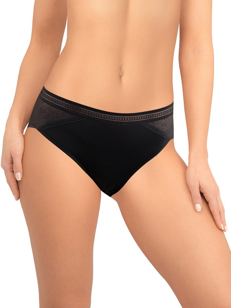 Трусы женские AMORET MESH S5038 черные