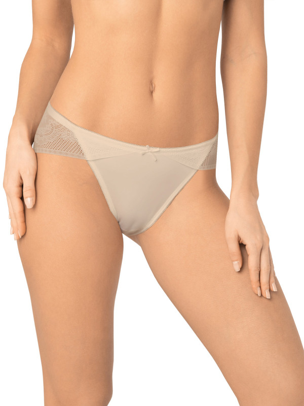 Трусы слипы AMORET PURE S5028 бежевого цвета