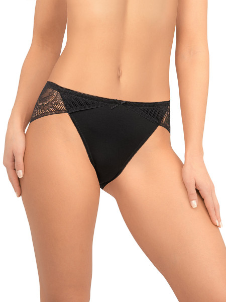 Трусы женские AMORET PURE S5028 черные