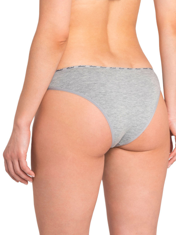 Трусы женские AMORET SECRET B1025 серый меланж