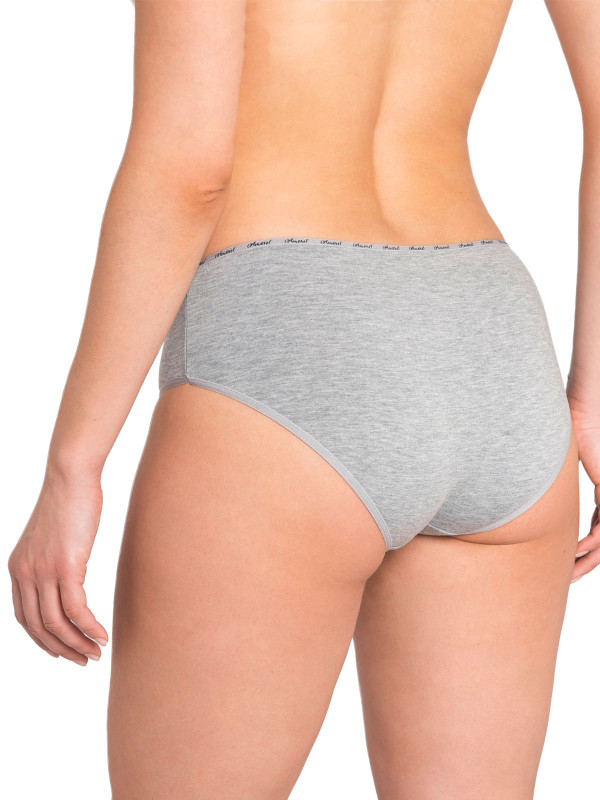 Трусы женские AMORET SECRET MS1027 серый меланж