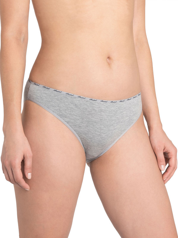 Трусы женские AMORET SECRET S1026 серый меланж