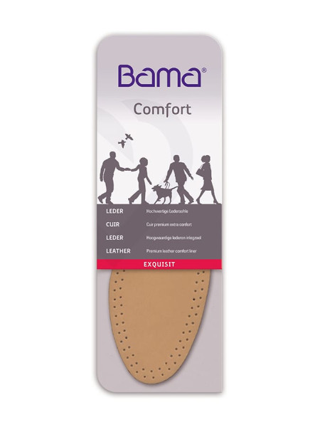 Кожаные стельки для комфорта EXQUISIT Bama