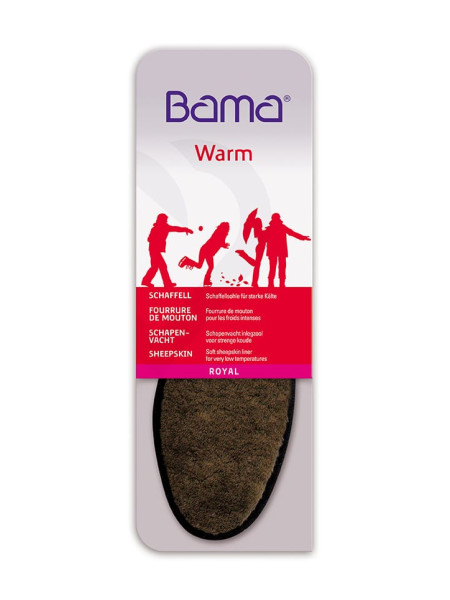 Теплые стельки из натуральной овчины ROYAL Bama 1075 (36)