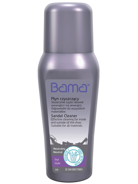 Деликатный очиститель для внутренней поверхности обуви Sandal Cleaner Bama S16