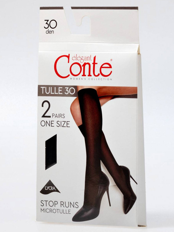 Гольфы CONTE TULLE 30
