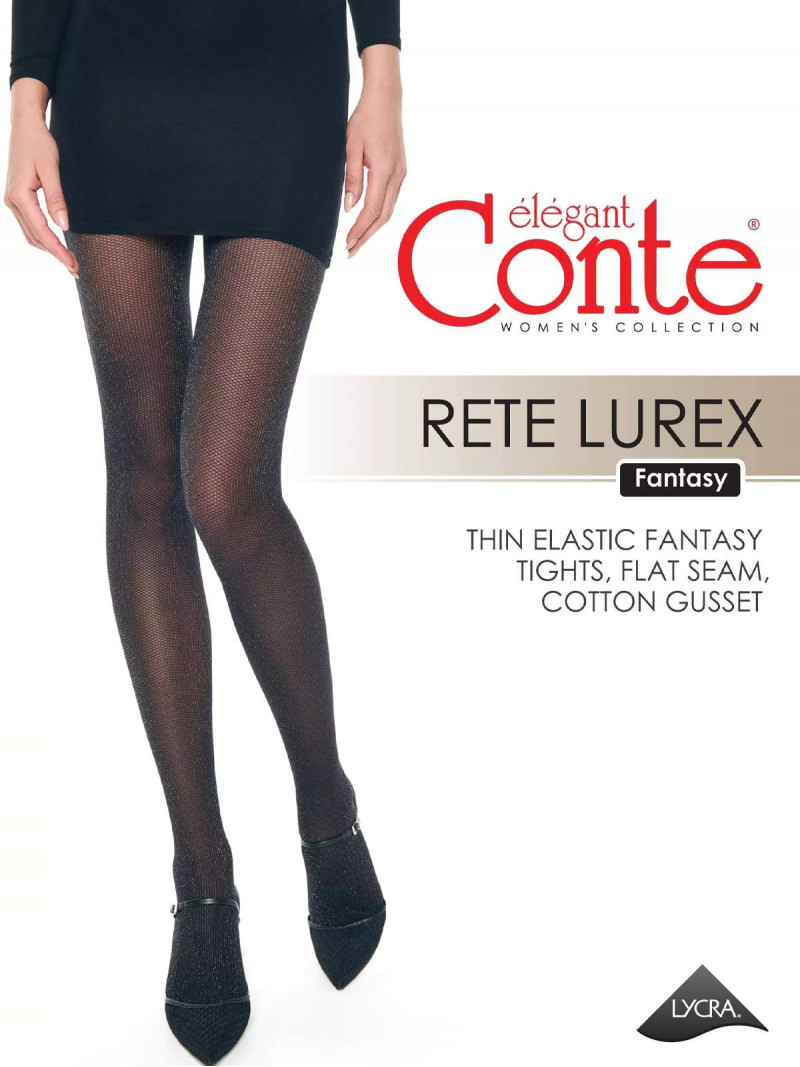 Колготки CONTE RETE LUREX 40: элегантный и стильный аксессуар для яркого образа