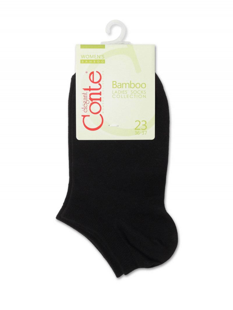 Женские ультракороткие носки CONTE BAMBOO 000 - это прекрасный выбор, комфортно и гигиенично