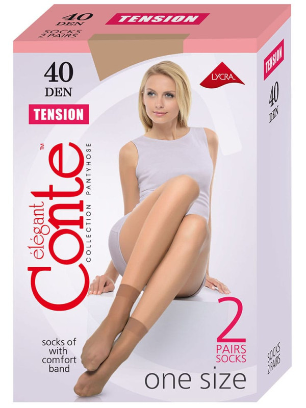 Носки CONTE TENSION 40 (упаковка 20 шт)