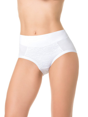 Трусы женские DENTELLE ANNA BAMBOO SIZE PLUS HW303 белые