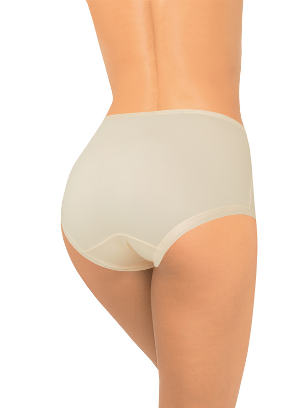 Трусы женские DENTELLE BELLA BAMBOO SIZE PLUS HW315 бежевого цвета