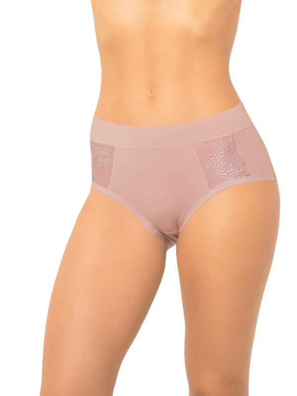 Трусы женские DENTELLE BELLA BAMBOO SIZE PLUS HW315 цвет пион