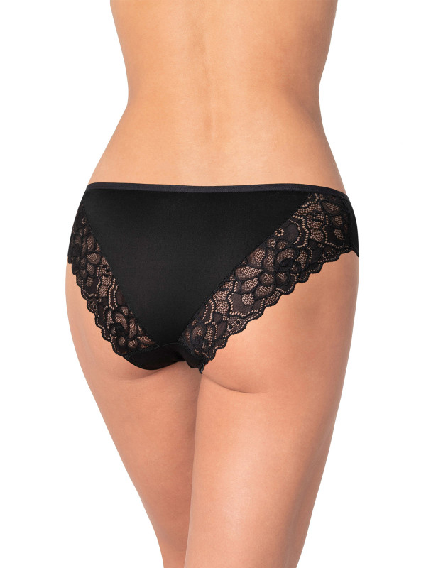 Трусы женские DENTELLE FLIRT BAMBOO S313 черного цвета - комфортные и стильные