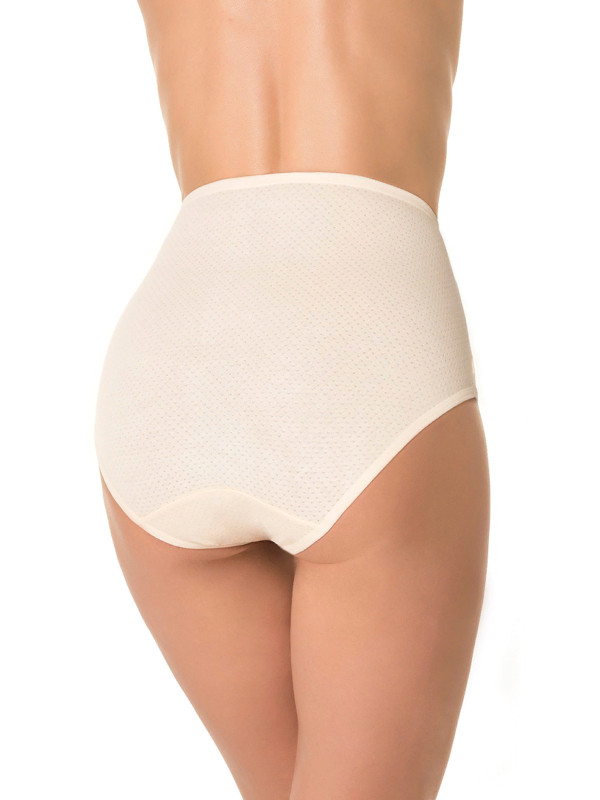 Трусы женские DENTELLE IVY SIZE PLUS HW104 молочного цвета  - комфорт и качество для пышных форм