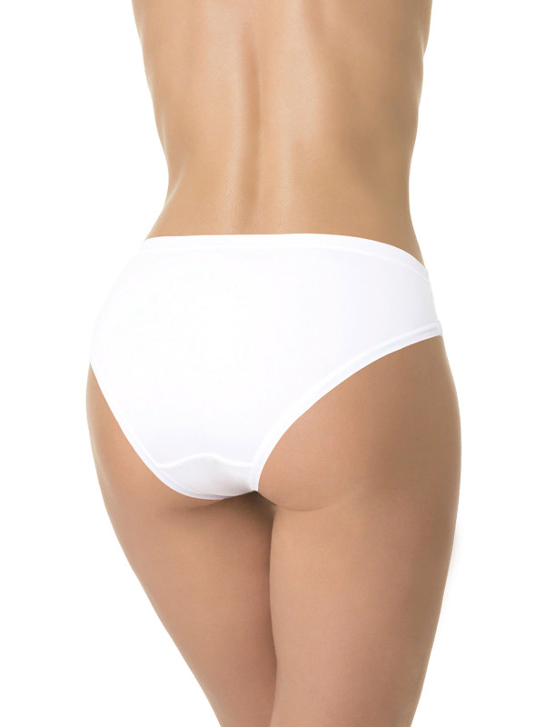 Трусы слипы DENTELLE LACE BAMBOO S307 белого цвета - комфорт и элегантность в одном