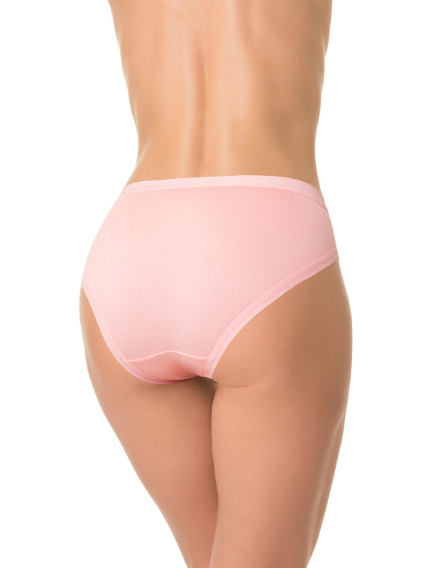 Трусы слипы DENTELLE LACE BAMBOO S307 персикового цвета - комфорт и стиль в одном