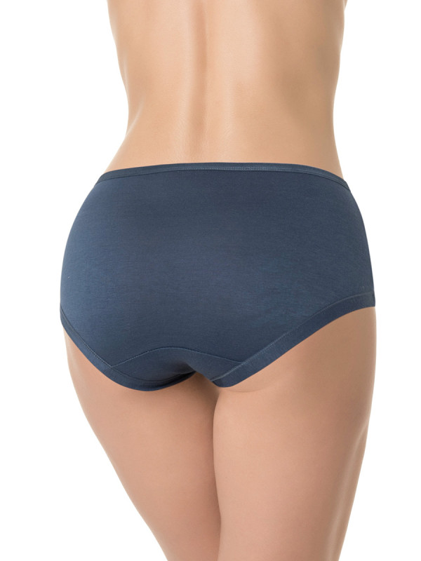 Трусы женские DENTELLE PAULA SIZE PLUS HW130 темно-синие