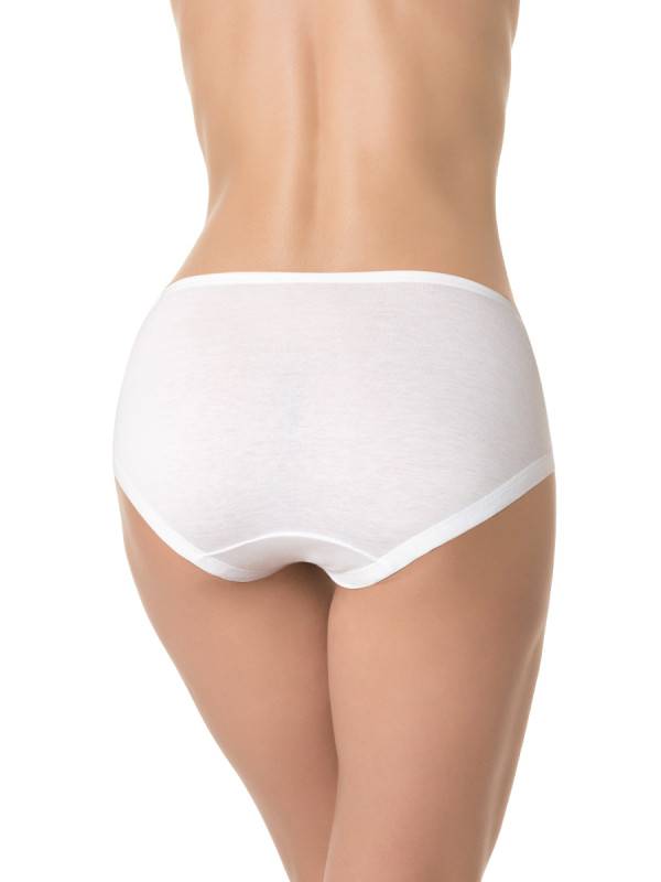 Трусы женские DENTELLE RITA SIZE PLUS HW137 белого цвета