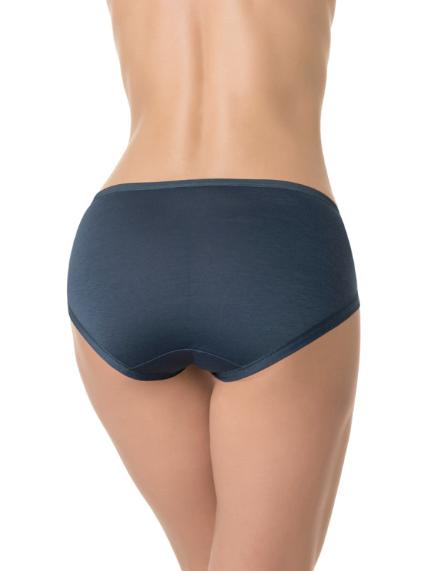 Трусы женские DENTELLE RITA SIZE PLUS HW137 темно-синего цвета