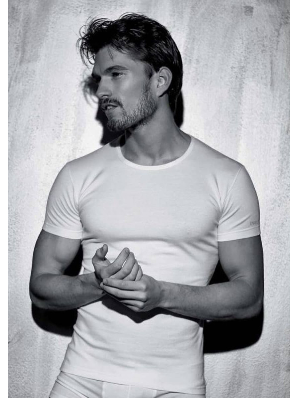 Футболка мужская Enrico Coveri ET 1000 uomo mezza manica girocollo