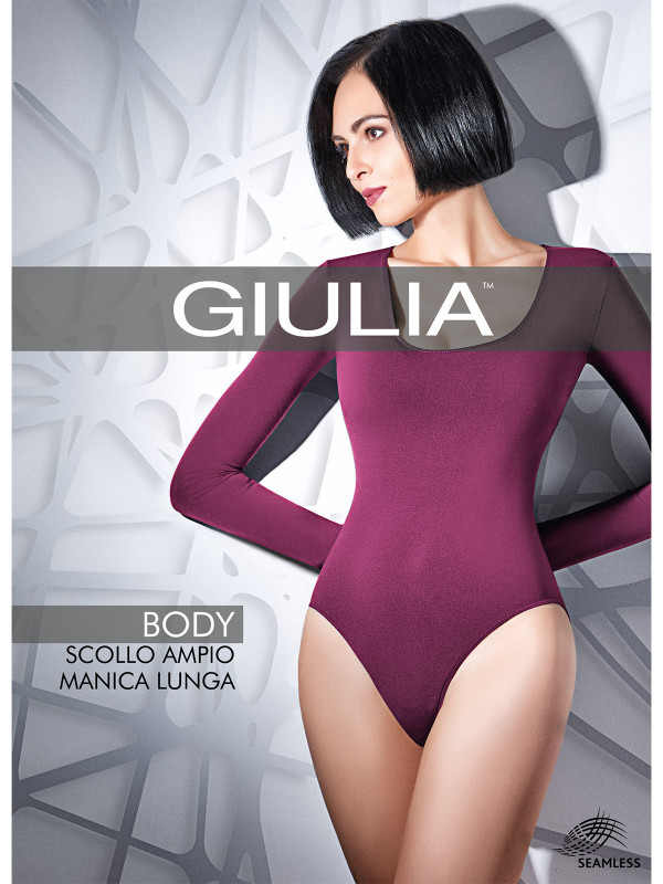 Боди Giulia BODY SCOLLO AMPIO MANICA LUNGA