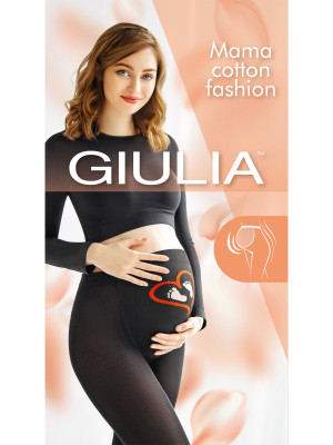 Колготки для беременных Giulia MAMA COTTON FASHION 01
