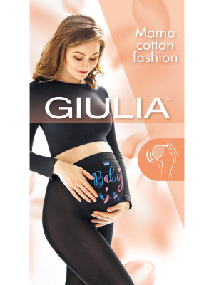 Колготки для беременных Giulia MAMA COTTON FASHION 02