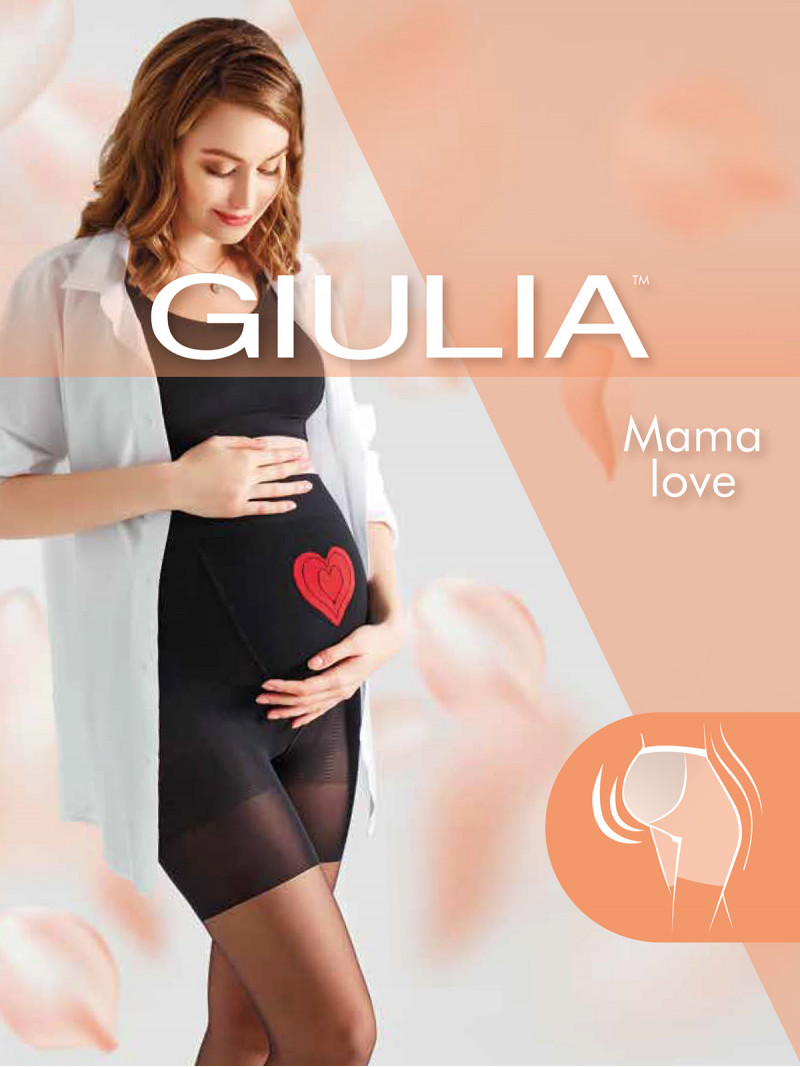 Колготки для беременных Giulia MAMA LOVE 02 в магазине Мир Чулок.РУ