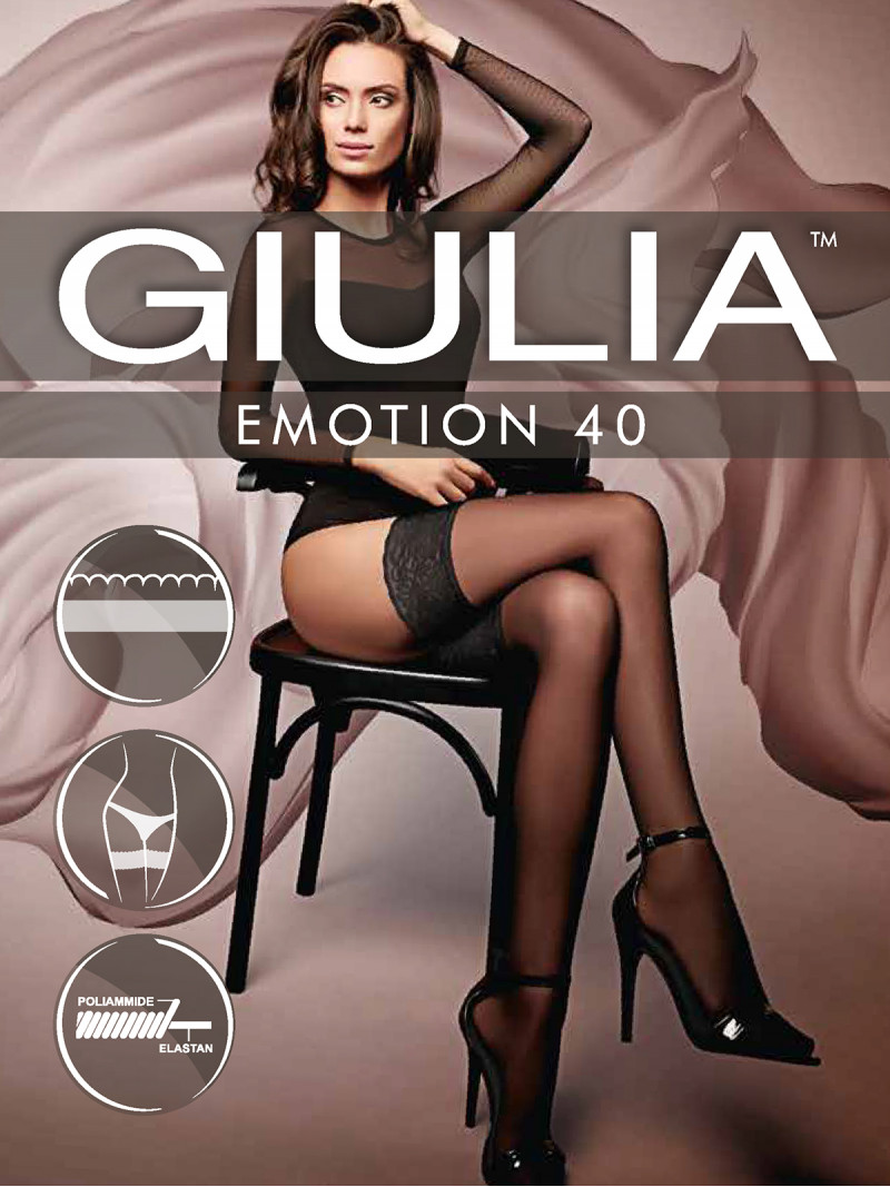 Чулки Giulia EMOTION 40 (упаковка 5 шт)
