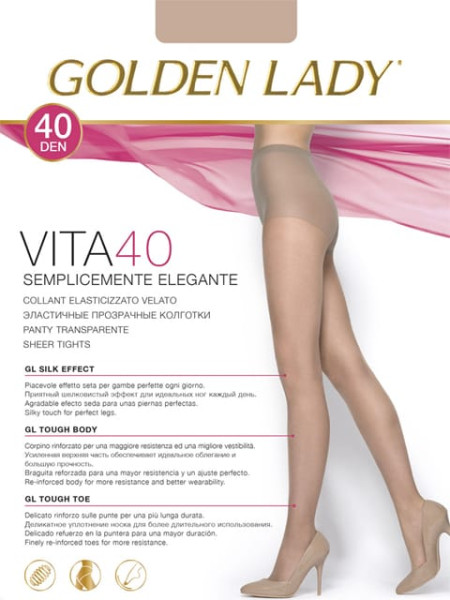 Колготки GOLDEN LADY VITA 40 (10 шт)