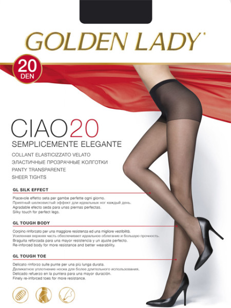 Колготки GOLDEN LADY Ciao 20 (10 шт)