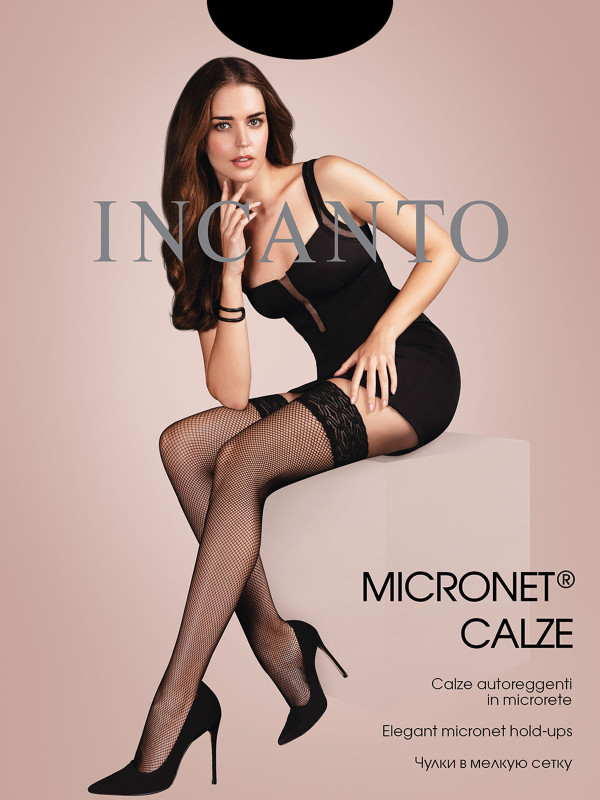 Чулки INCANTO Micronet calze