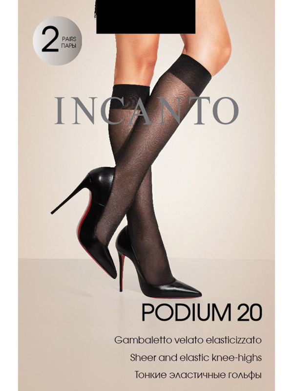 Гольфы INCANTO PODIUM 20 (упаковка 18 шт)
