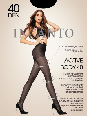 Колготки INCANTO Active Body 40 (упаковка 8 шт)