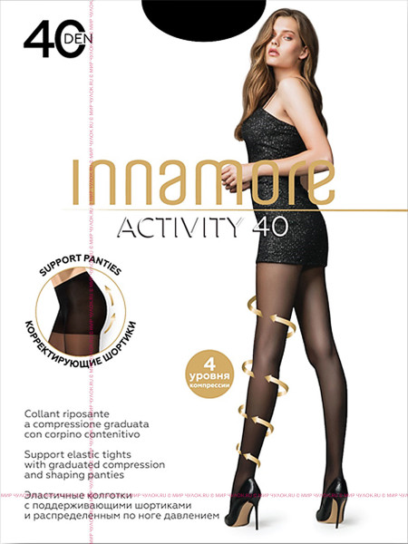 Колготки INNAMORE ACTIVITY 40 (8 шт)