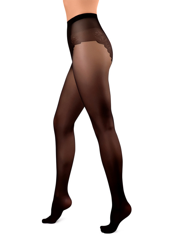 Колготки с кружевными трусиками-бикини INNAMORE Fleur 70