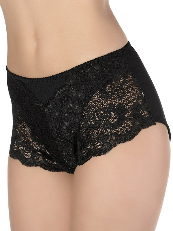 Трусики слип JADEA 791 SLIP MIDI: изысканное сочетание комфорта и стиля с кружевными вставками - выбор современной женщины.