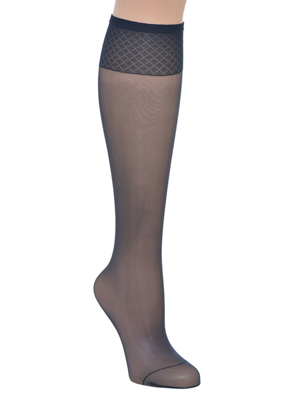 Эластичные тонкие гольфы LE BOURGET MI-BAS TRASPARENT SATINE 15 - элегантность и комфорт в одном
