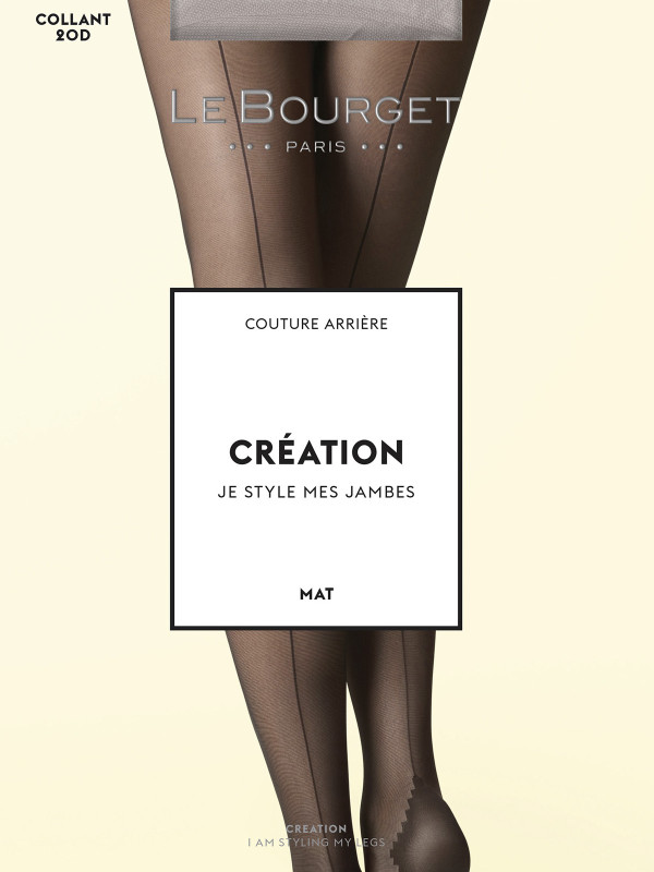 Эластичные, тонкие колготки LE BOURGET CREATION COUTURE ARRIERE 20 - элегантность и стиль в одежде