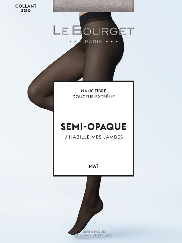 Колготки LE BOURGET SEMI-OPAQUE MAT 30 nanofibre